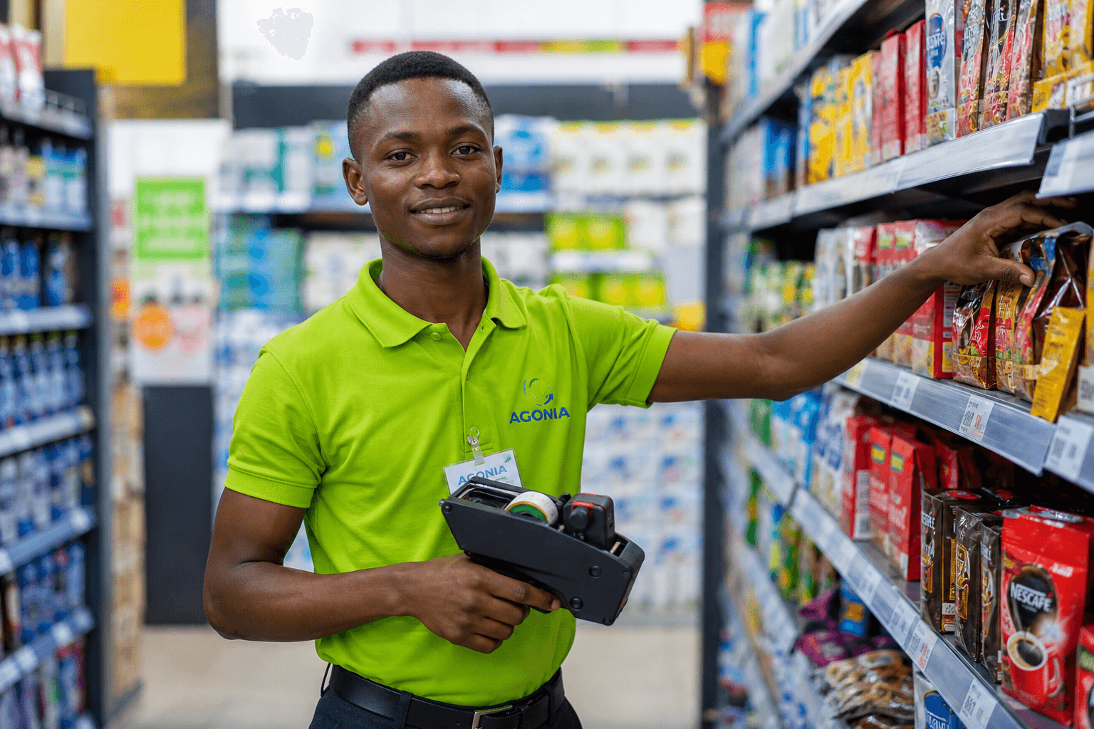 Agent de supermarché AGONIA